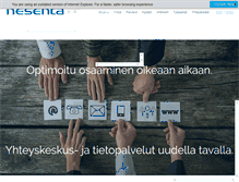Tablet Screenshot of nesenta.fi